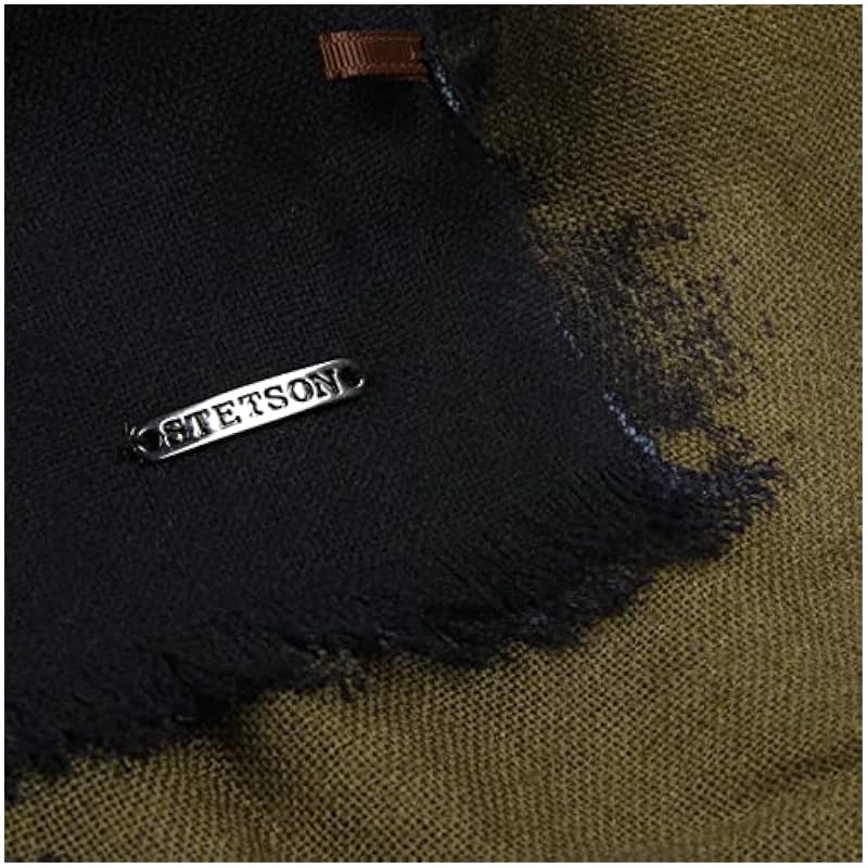 Stetson Stetson Devico Wool Scarf Women/Men - Olive ‎womens Scarves & Wraps