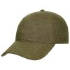 Stetson Sydell Linen Baseball Cap Women/Men/Kids - Olive ‎womens Hats & Caps Stetson