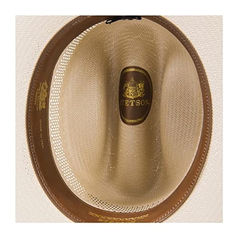 ‎unisex-ad Hats & Caps Stetson Stetson Toasted Open Road Vent 10X Straw Cowboy Hat SSOPRV-0526T1 Toast