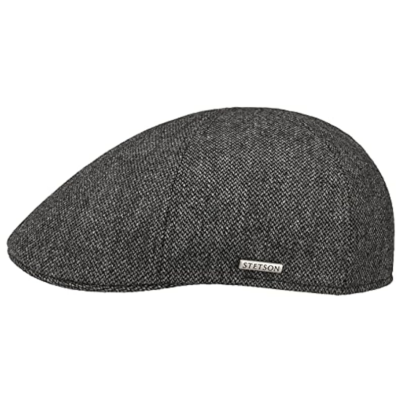 Stetson Texas Woolix Flat Cap Men - Made in The EU Grey Stetson ‎mens Hats & Caps