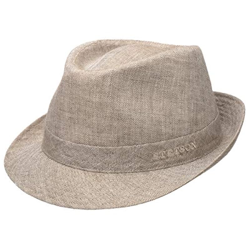 Stetson Osceola Trilby Linen Hat Women/Men Oatmeal 7 1/2 Stetson ‎mens Hats & Caps