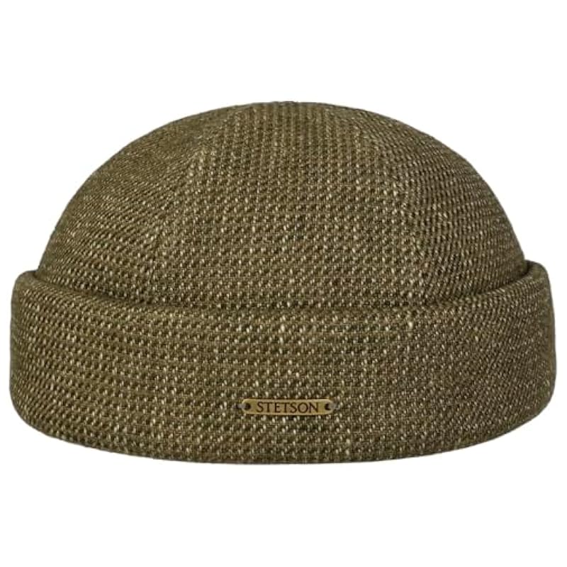 Stetson Brinkley Docker Hat Men - Made in The EU Olive-mott Stetson ‎mens Hats & Caps