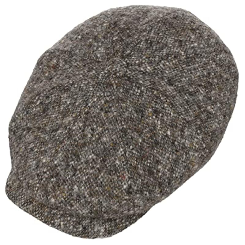 Stetson Hats & Caps ‎mens Stetson Hatteras Donegal Tweed Cap Women/Men - Grey