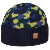 Stetson Jacquard x The Feebles Beanie Hat Men - Made in Italy Blue Stetson ‎mens Hats & Caps