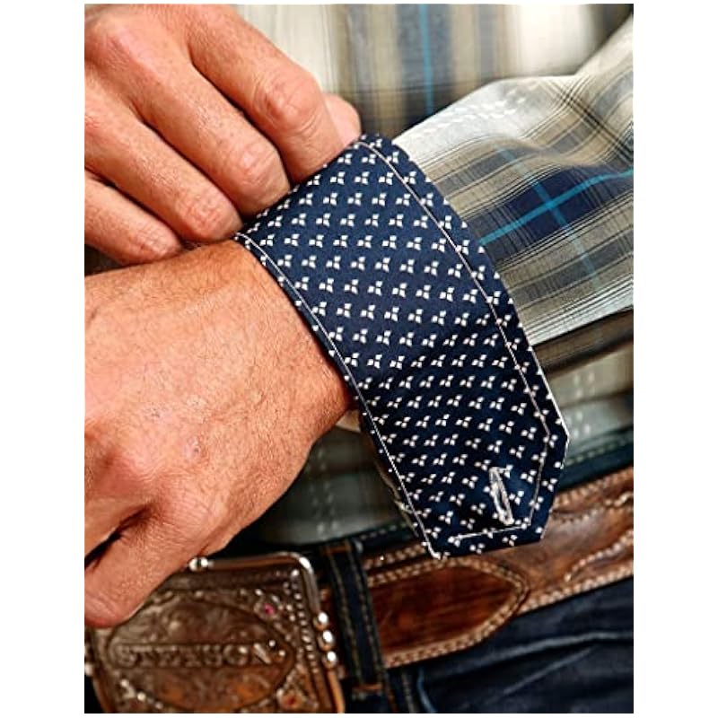 ‎mens Shirts Stetson Stetson Western Shirt Mens L/S Dyed L Brown 11-001-0579-1061 BR