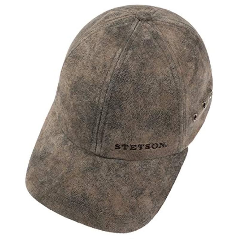 ‎unisex-ad Hats & Caps Stetson Stetson Rawlins Pigskin Baseball Cap Men | Dark Brown