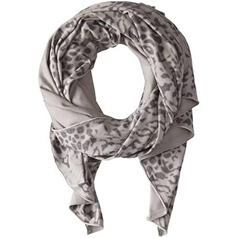 ‎womens Scarves & Wraps Stetson Stetson Womens 9328 Rayon Spandex Jersey Animal Print Scarf Brown One Size