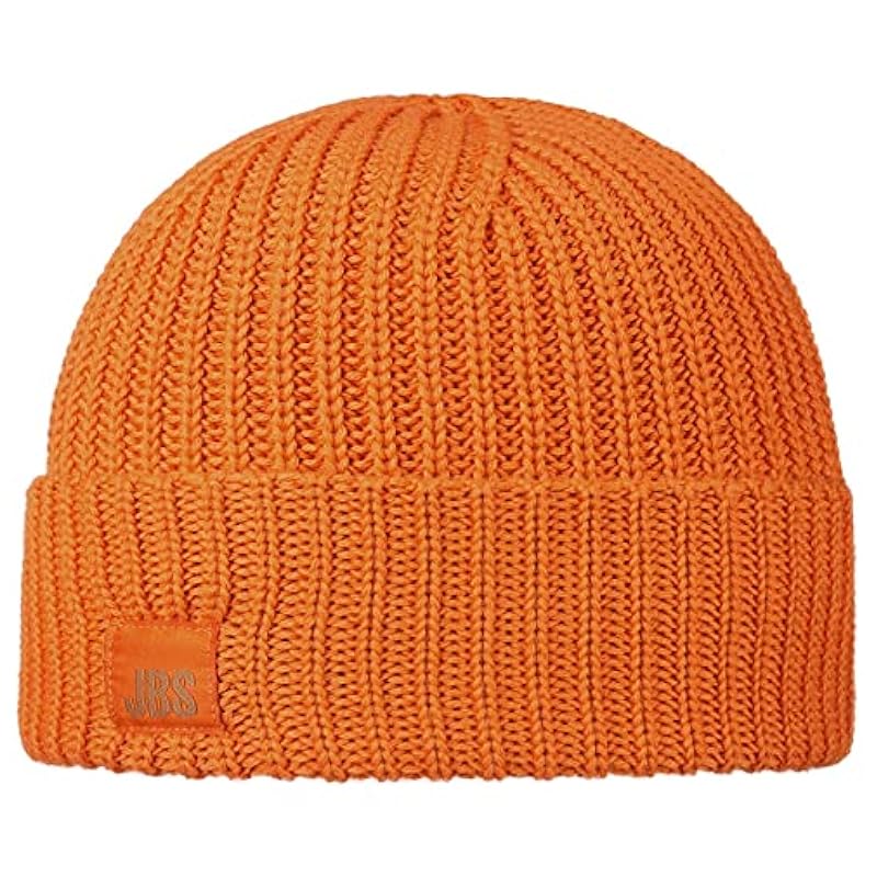 ‎womens Hats & Caps Stetson Stetson Morton Knit Beanie Women/Men - Made in Italy Orange