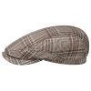 Stetson Hats & Caps ‎mens Stetson Wool Silk Check Flat Cap Men - Made in Germany Brown
