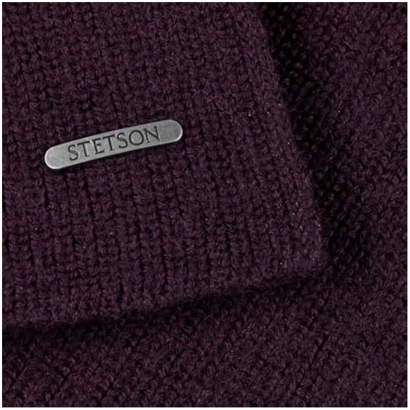 Stetson Caledonia Merino Scarf Women/Men purple Stetson ‎womens Scarves & Wraps