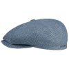 Stetson Hatteras Ellington Flat Cap Women/Men - Made in The EU Blue ‎mens Hats & Caps Stetson