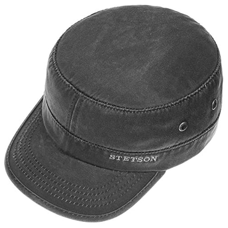 ‎mens Hats & Caps Stetson Stetson Datto Army Cap Men | Black