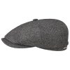 Stetson Hatteras Wool Mix Flat Cap Men | Grey Stetson ‎mens Hats & Caps