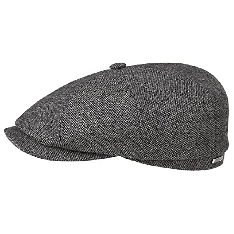 Stetson Hatteras Wool Mix Flat Cap Men | Grey Stetson ‎mens Hats & Caps
