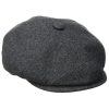 Stetson Hats & Caps ‎mens Stetson Men's Wool Blend Herringbone Cap Gray