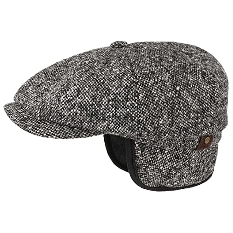 Stetson Hatteras Donegal Earflaps Cap Men - Black Stetson ‎mens Hats & Caps