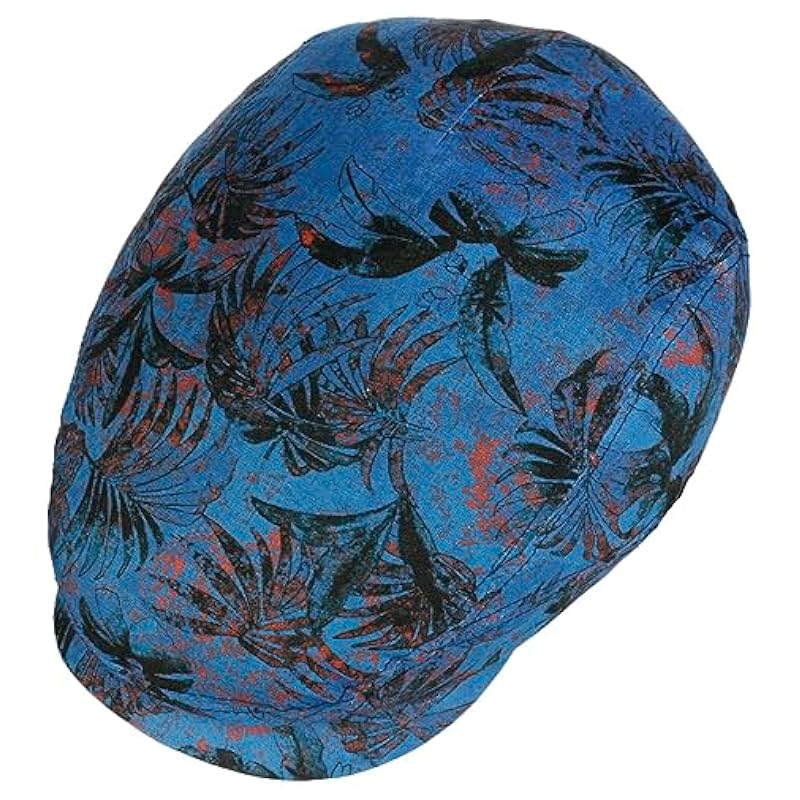 Stetson Conteo Sustainable Linen Flat Cap Men - Made in The EU Blue Stetson ‎mens Hats & Caps
