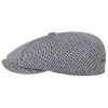 Stetson Hatteras Cotton Jersey Flat Cap Men - Made in The EU Black-white ‎mens Hats & Caps Stetson