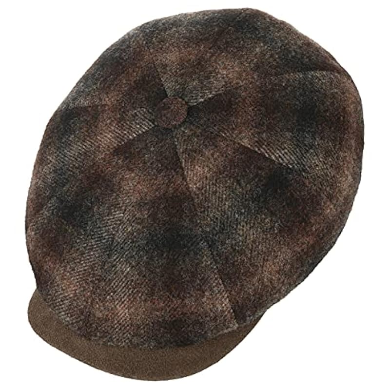 Stetson Hatteras Johnny Flat Cap Men Black-Beige 7 7/8 Stetson ‎mens Hats & Caps