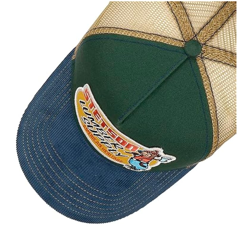 Stetson Lumber Supply Trucker Cap Men - Green ‎mens Hats & Caps Stetson