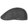 Stetson Ellington Flat Cap Men - Made in The EU Anthracite ‎mens Hats & Caps Stetson