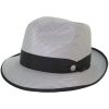Stetson Hats & Caps Stetson Latte Milan Fedora Cognac Hat (TSLATTB152001) Grey