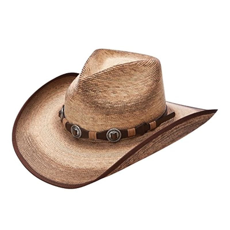 Stetson Kimball - Straw Cowboy Hat (Small) Stetson ‎unisex-ad Hats & Caps