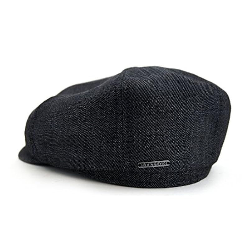 Stetson Men's 6-Panel Cap Wool Linen (Black, 57) Stetson ‎mens Hats & Caps