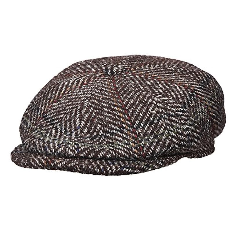 Stetson Stetson JB Virgin Wool Newsboy Caps (STW227) Brown ‎mens Hats & Caps