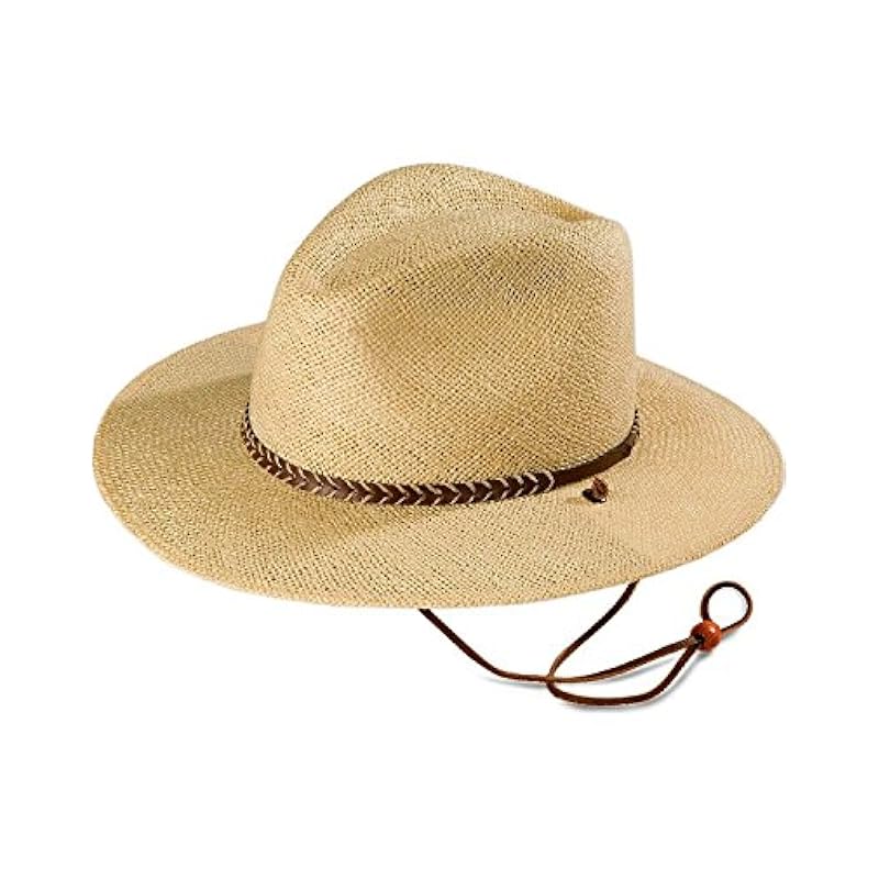 Stetson Stetson Men's Lakeland Uv Protection Straw Hat Natural Natural ‎mens Hats & Caps