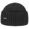 Stetson Northport Knit Hat Women/Men | Made in Italy Black Stetson ‎unisex-ad Hats & Caps