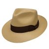 Stetson & Dobbs TSADTR-2924 Mens Adventurer Shantung Straw Hat,Butterschotch - S Stetson ‎mens Hats & Caps