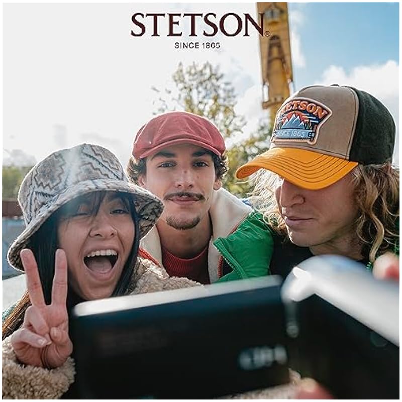 Stetson Stetson Sustainable Corduroy Ivy Cap Men - Made in The EU Dark Red ‎mens Hats & Caps