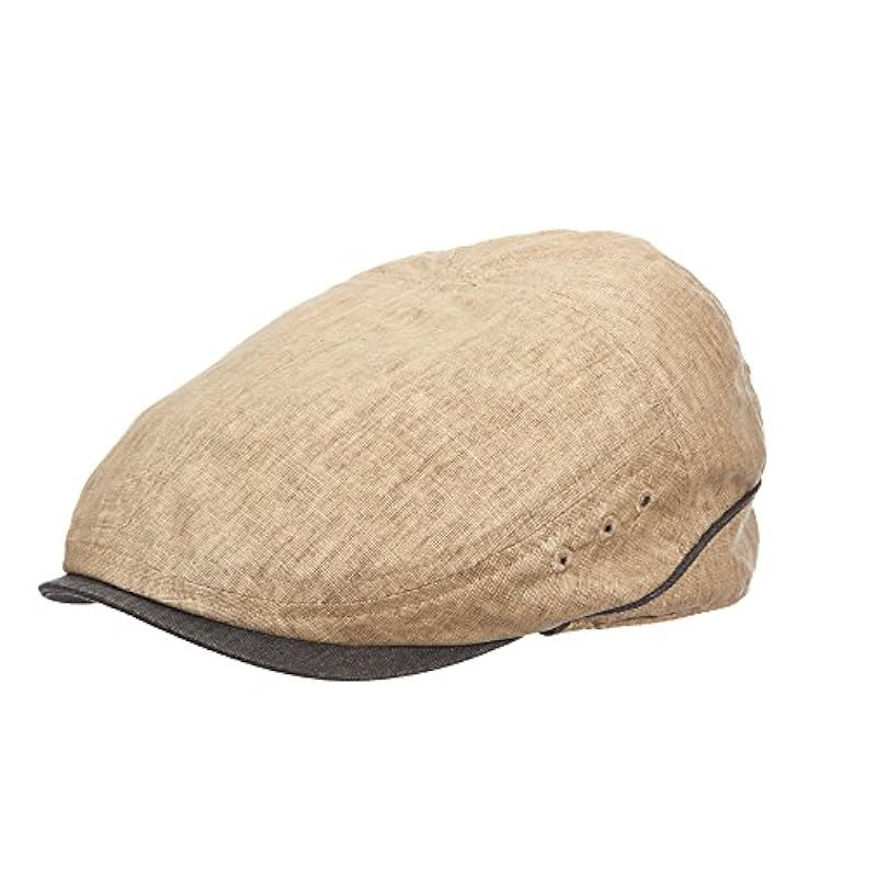 Stetson Stetson Linen Fashion Ivy Cap Khaki ‎mens Hats & Caps