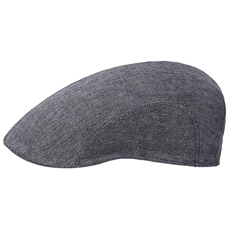Stetson Madison Linen Flat Cap Women/Men - Grey ‎mens Hats & Caps Stetson
