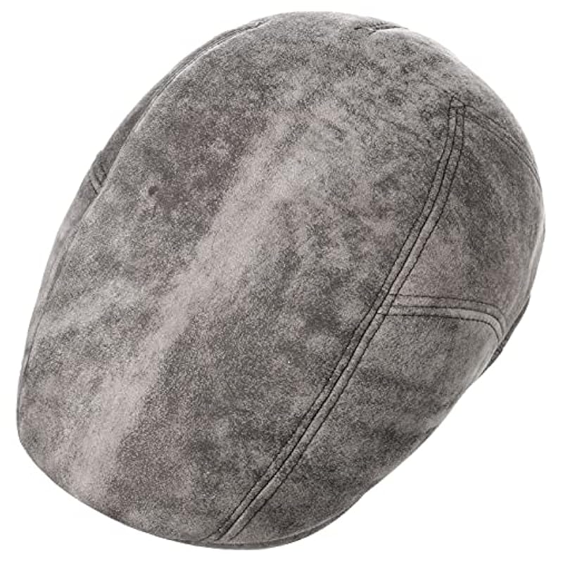 Stetson Lambskin Ivy Cap Men - Made in Germany Grey ‎mens Hats & Caps Stetson