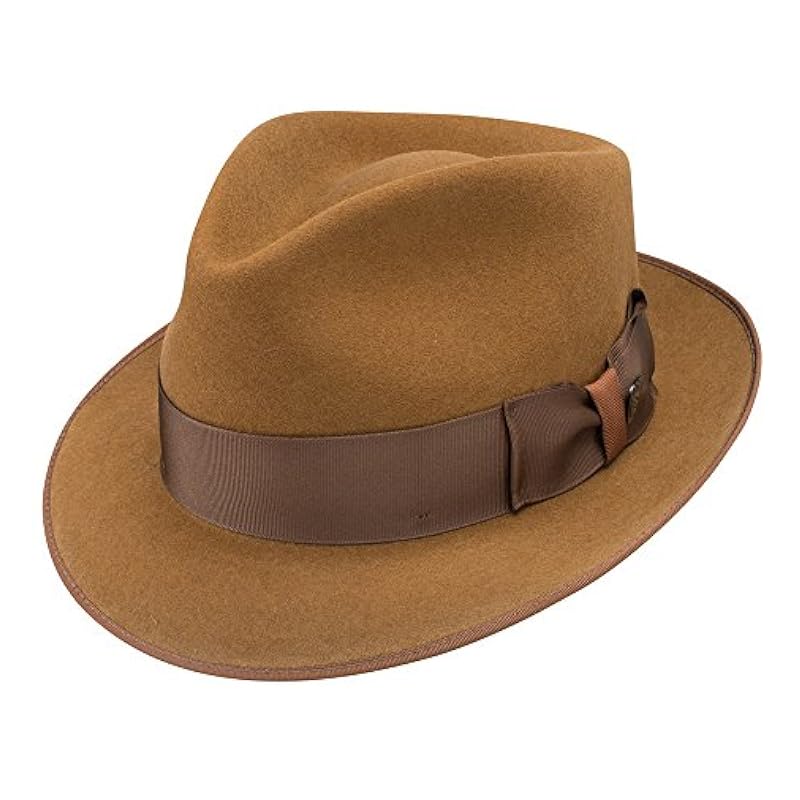 Stetson Hats & Caps ‎mens Stetson & Dobbs DWHASH-16 Mens Hashtag Hats, Cognac - 7 1/2