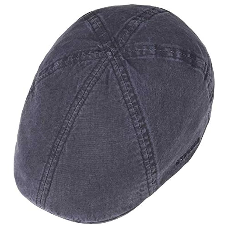 Stetson Texas Organic Cotton Flat Cap Men | Blue ‎mens Hats & Caps Stetson
