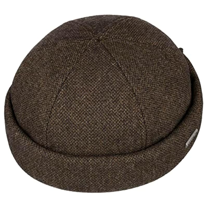 ‎mens Hats & Caps Stetson Stetson Wool Mix Docker Hat Men - Brown