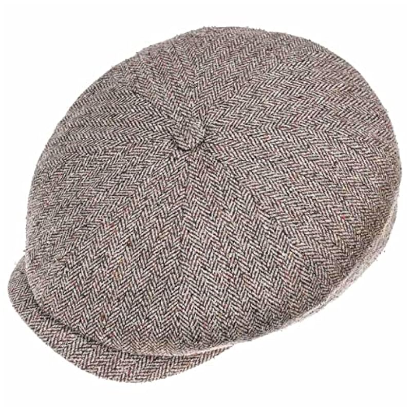 Stetson Hatteras Frame Silk Cap Women/Men - Made in The EU Brown ‎mens Hats & Caps Stetson