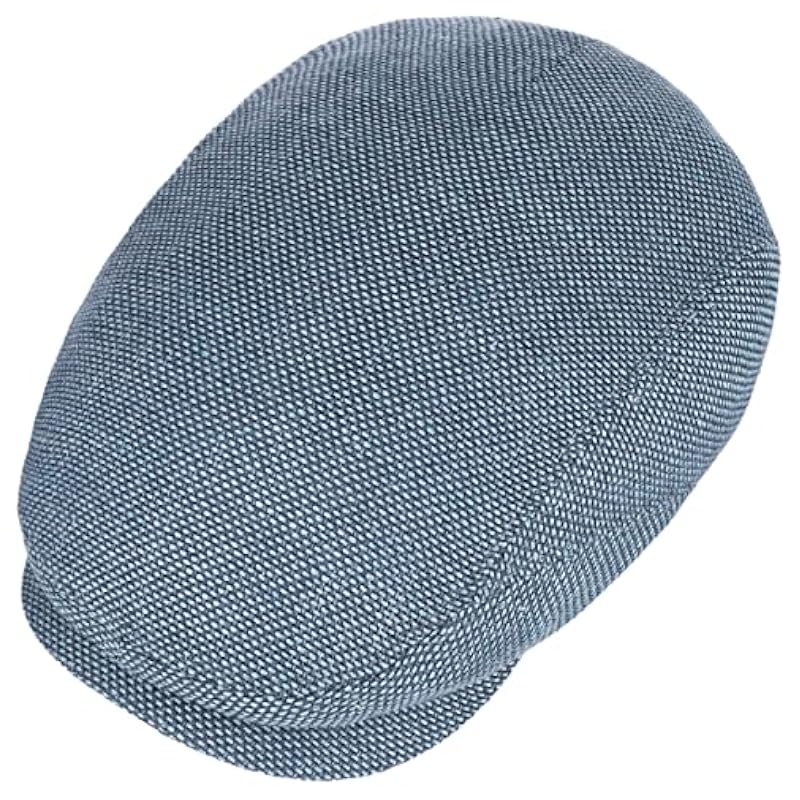 Stetson Taleco Wool Flat Cap with Linen Women/Men - Made in The EU Blue ‎womens Hats & Caps Stetson
