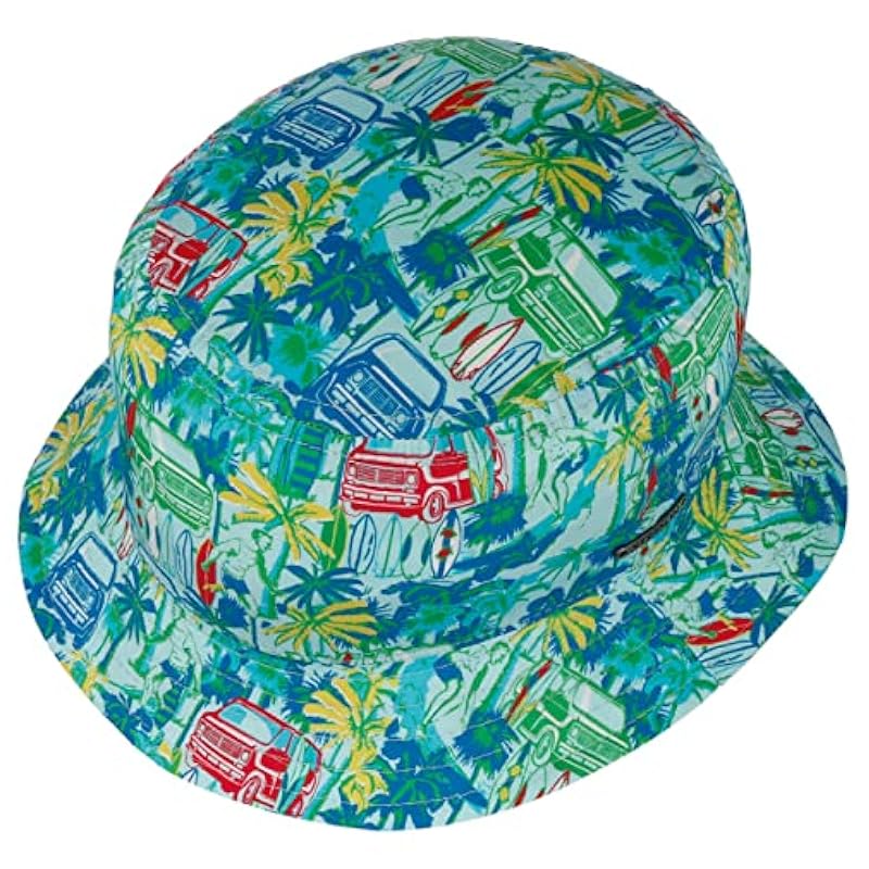 Stetson Beach Vibes Bucket Cloth Hat Women/Men - Made in The EU Blue Stetson ‎womens Hats & Caps