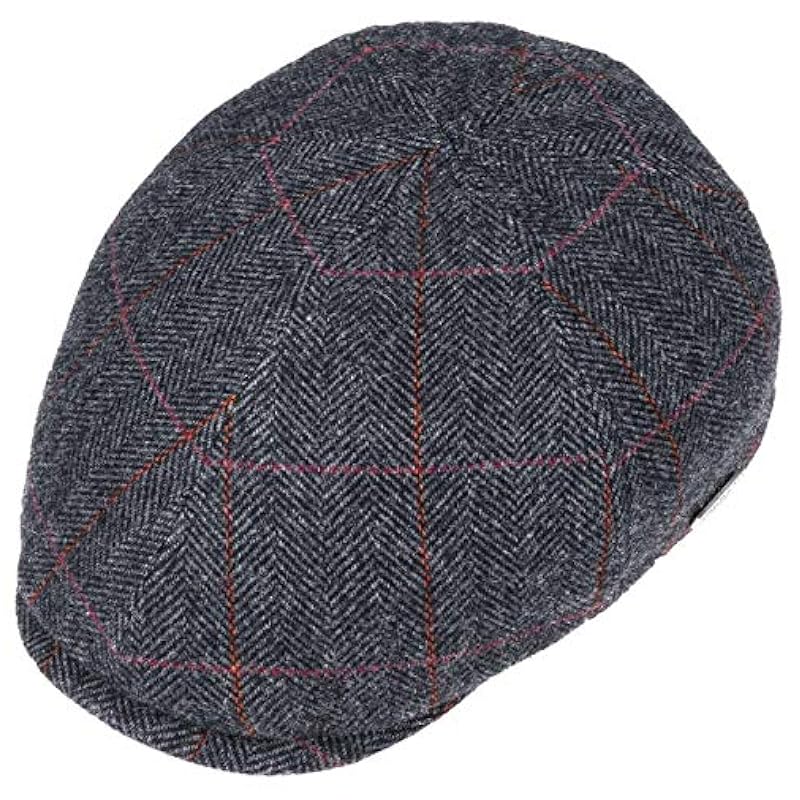 Stetson Texas Colour Lines Gatsby Cap Men Anthracite 7 3/8 Stetson ‎mens Hats & Caps